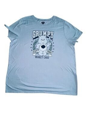 torrid size 2 Light Blue 'Grumpy' Care Bear Graphic Tee